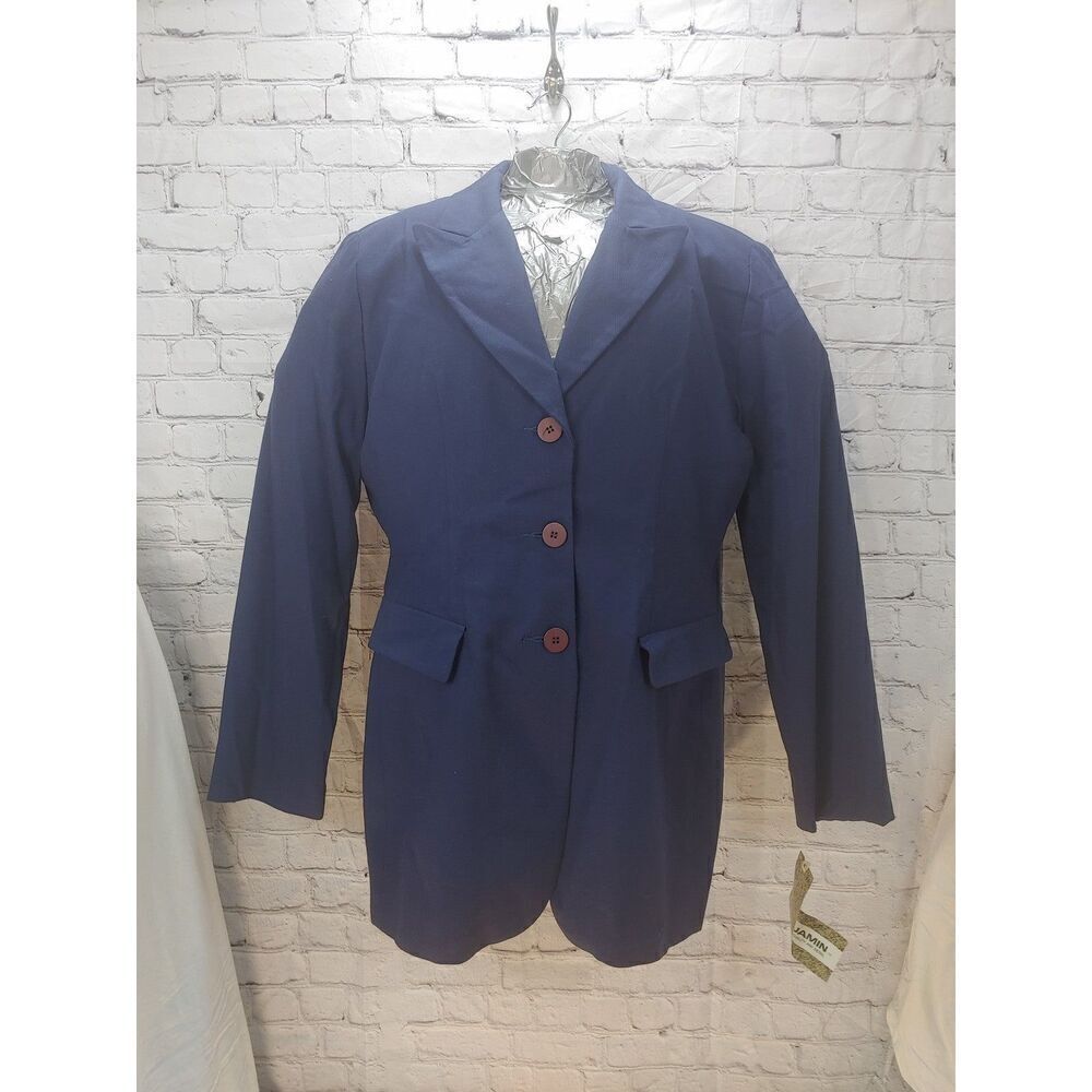 David Benjamin VINTAGE Women's Size 18 Blue Single Breast Blazer